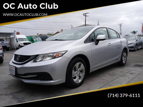 2013 Honda Civic for sale at OC Auto Club in Midway City CA