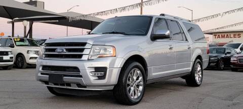 2015 Ford Expedition EL for sale at Elite Motors in El Paso TX