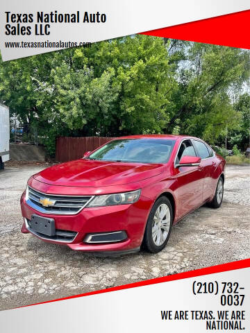 2014 Chevrolet Impala for sale at Texas National Auto Sales LLC in San Antonio TX