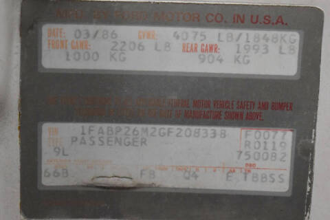 1986 Ford Mustang LX