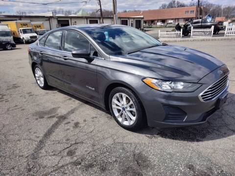 2019 Ford Fusion Hybrid for sale at Jan Auto Sales LLC in Parsippany NJ