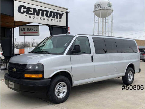 2020 Chevrolet Express for sale at CENTURY TRUCKS & VANS in Grand Prairie TX