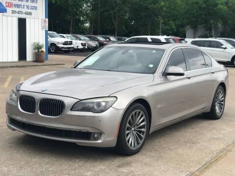 2012 BMW 7 Series for sale at Discount Auto Company in Houston TX
