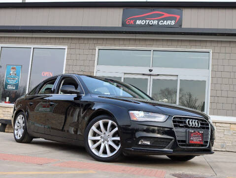 2013 Audi A4 for sale at CK MOTOR CARS in Elgin IL