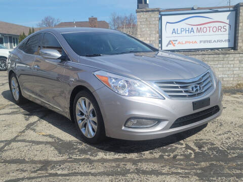 2013 Hyundai Azera for sale at Alpha Motors in New Berlin WI