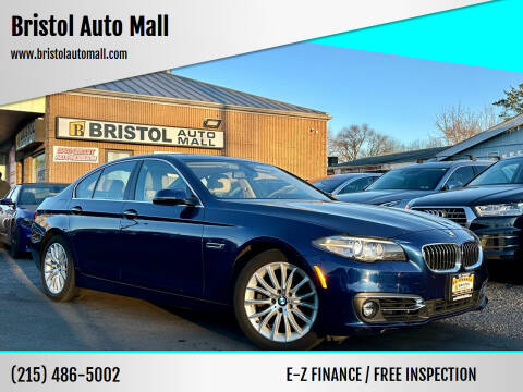 2016 BMW 5 Series for sale at Bristol Auto Mall in Levittown PA