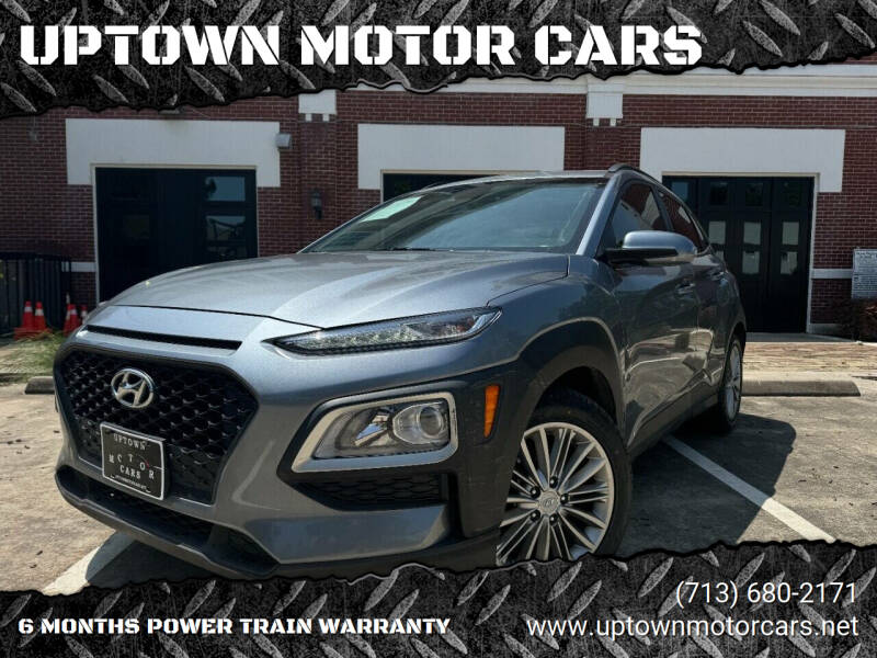 2021 Hyundai Kona for sale at UPTOWN MOTOR CARS in Houston TX