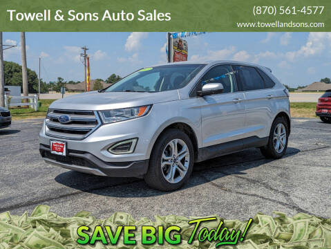 2017 Ford Edge for sale at Towell & Sons Auto Sales in Manila AR