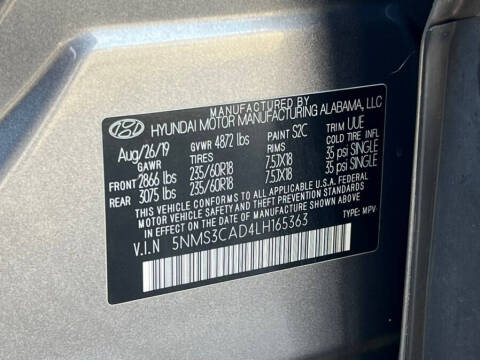 2020 Hyundai Santa Fe SEL