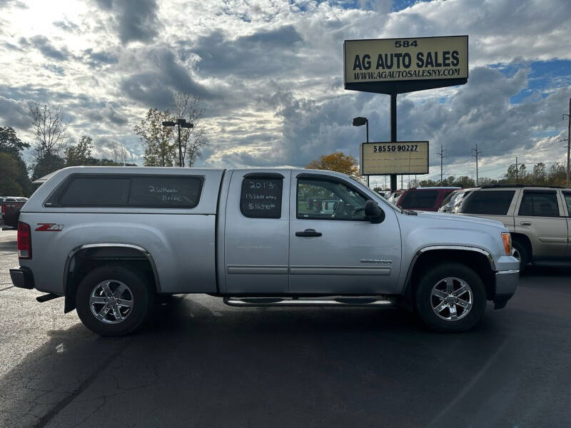 2013 GMC Sierra 1500 for sale at AG Auto Sales in Ontario NY