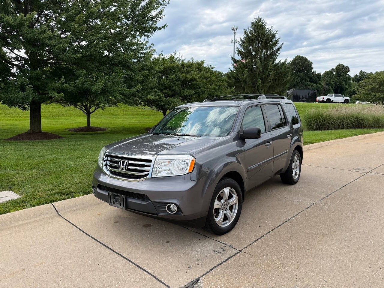 Dk. Gray 2014 Honda Pilot EX-L 4x4 EX-L 4dr SUV 1