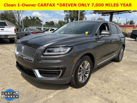 2019 Lincoln Nautilus for sale at CHRIS SPEARS' PRESTIGE AUTO SALES INC in Ocala FL