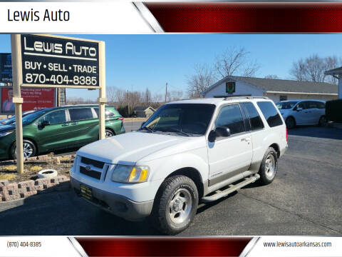 2001 Ford Explorer Sport for sale at Lewis Auto in Mountain Home AR