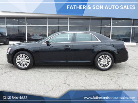 2014 Chrysler 300 for sale at Father & Son Auto Sales in Dearborn MI