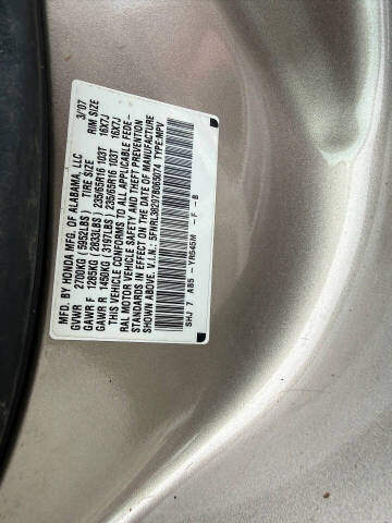 2007 Honda Odyssey LX