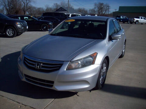2012 Honda Accord for sale at Nemaha Valley Motors in Seneca KS