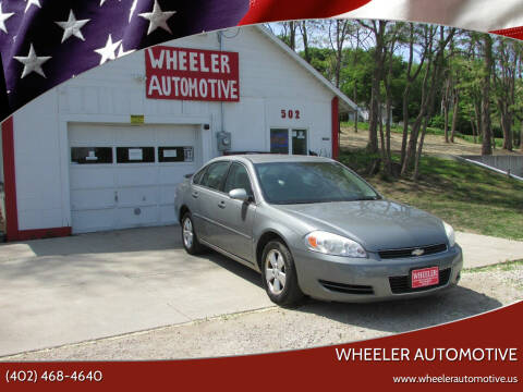 2007 Chevrolet Impala for sale at WHEELER AUTOMOTIVE in Fort Calhoun NE