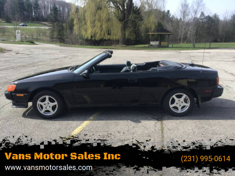 1988 Toyota Celica for sale at Vans Motor Sales Inc in Traverse City MI