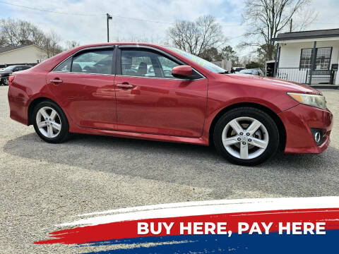 2013 Toyota Camry for sale at Rodgers Enterprises in North Charleston SC