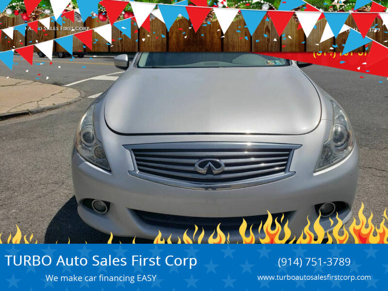 2010 Infiniti G37 Sedan for sale at Turbo Auto Sale First Corp in Yonkers NY