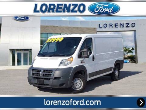 2017 RAM ProMaster Cargo for sale at Lorenzo Ford in Homestead FL