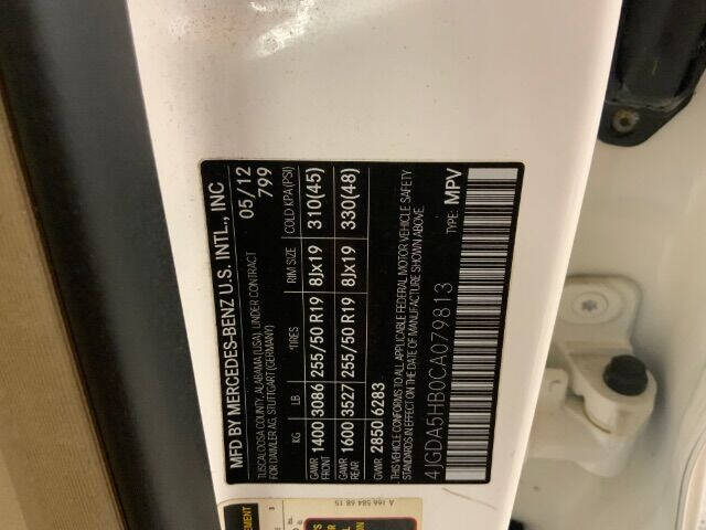 2012 Mercedes-Benz M-Class ML 350