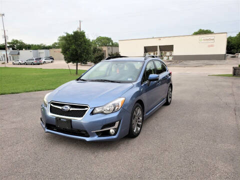 2015 Subaru Impreza for sale at Image Auto Sales in Dallas TX