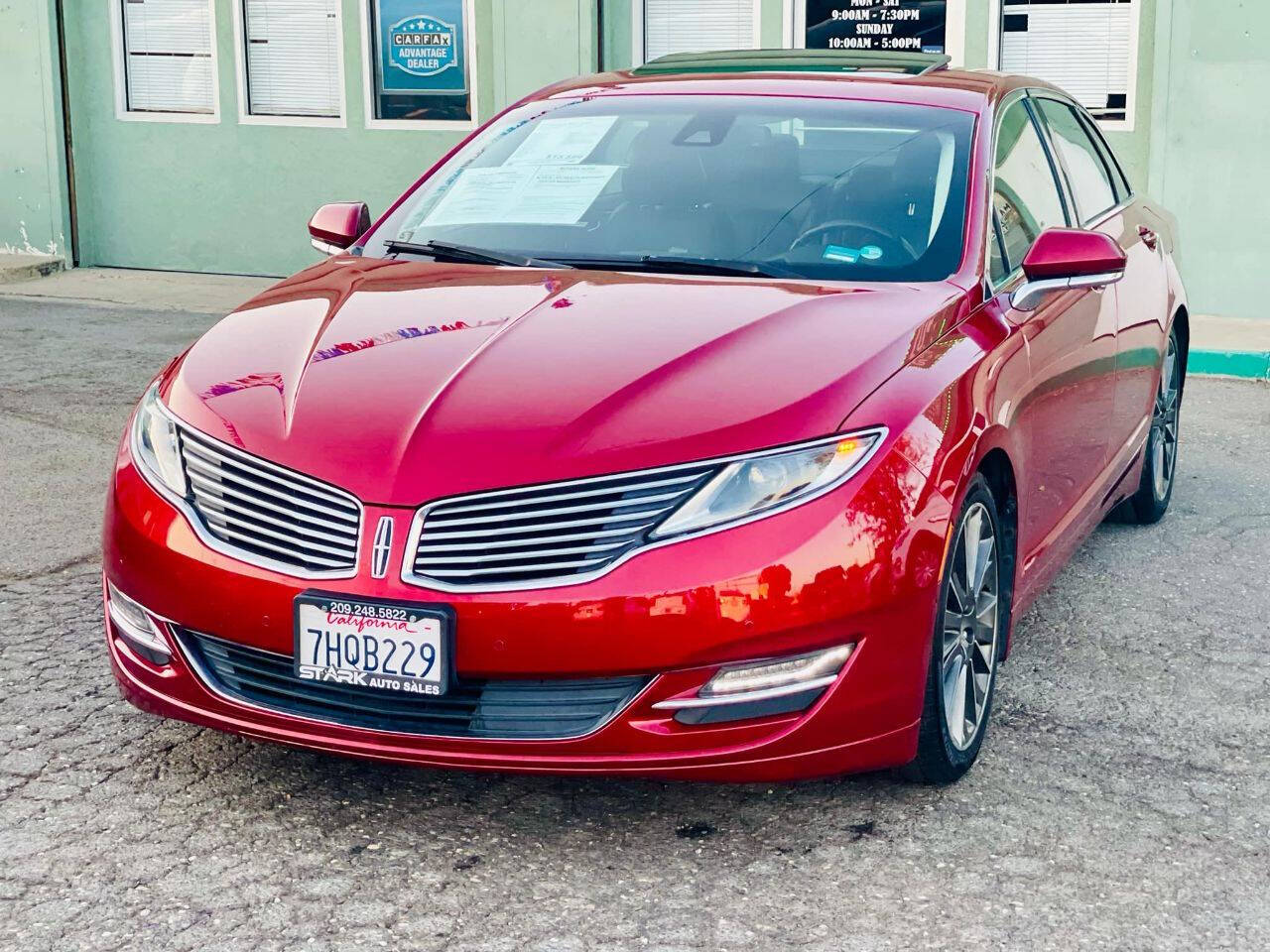 2015 Lincoln MKZ Hybrid for sale at STARK AUTO SALES INC in Modesto, CA