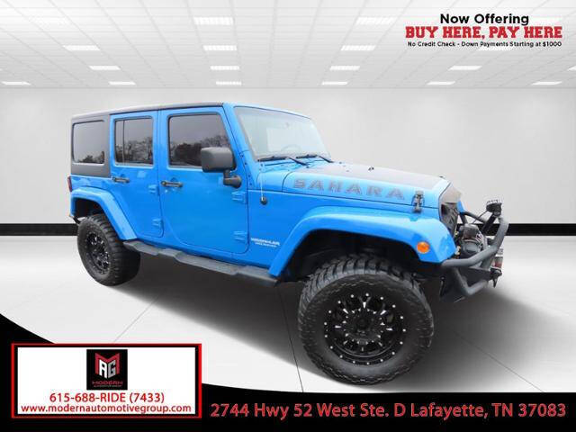 2011 Jeep Wrangler Unlimited for sale at Modern Automotive Group LLC in Lafayette, TN