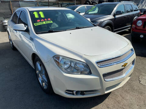 2011 Chevrolet Malibu for sale at CAR GENERATION CENTER, INC. in Los Angeles CA