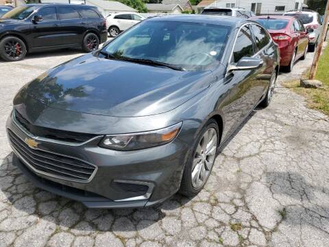 2016 Chevrolet Malibu for sale at D -N- J Auto Sales Inc. in Fort Wayne IN