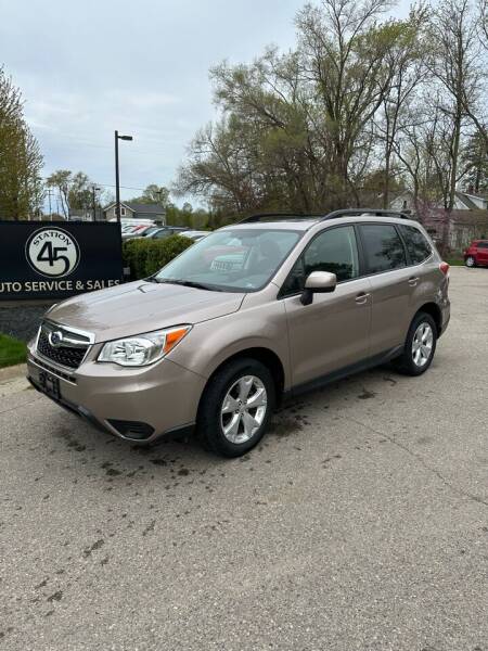 2016 Subaru Forester for sale at Station 45 AUTO REPAIR AND AUTO SALES in Allendale MI