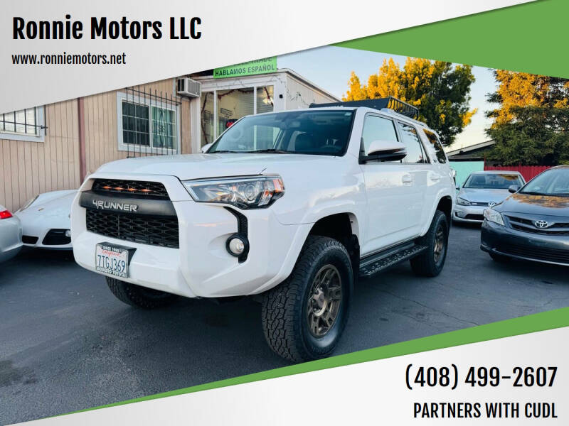 2016 Toyota 4Runner for sale at Ronnie Motors LLC in San Jose CA