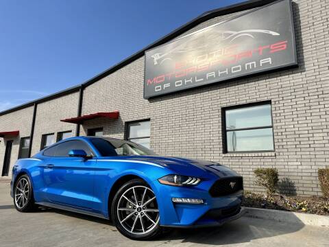 2019 Ford Mustang for sale at Exotic Motorsports of Oklahoma in Edmond OK