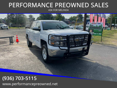 2015 Chevrolet Silverado 1500 for sale at PERFORMANCE PREOWNED SALES in Conroe TX