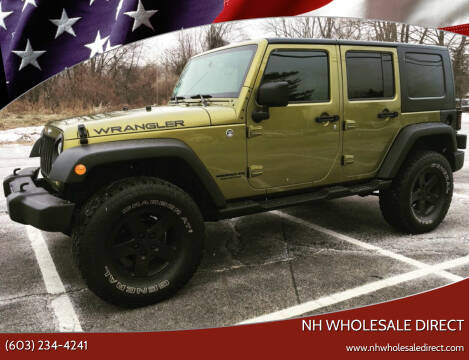 2008 Jeep Wrangler Unlimited for sale at NH WHOLESALE DIRECT in Derry NH