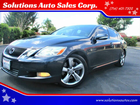 2008 Lexus GS 350 for sale at Solutions Auto Sales Corp. in Orange CA