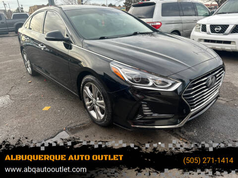 2018 Hyundai Sonata for sale at ALBUQUERQUE AUTO OUTLET in Albuquerque NM