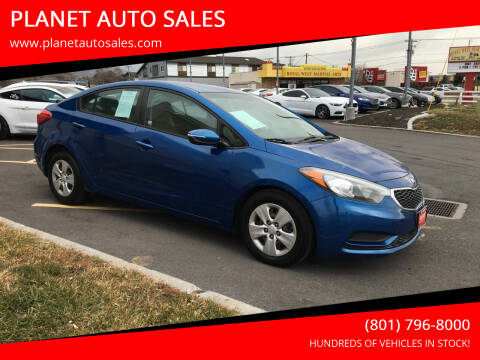 2015 Kia Forte for sale at PLANET AUTO SALES in Lindon UT