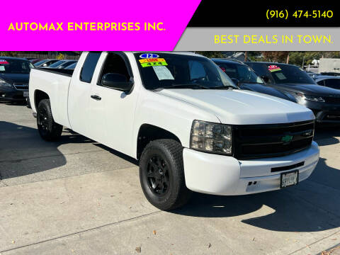 2012 Chevrolet Silverado 1500 for sale at AUTOMAX ENTERPRISES INC. in Roseville CA