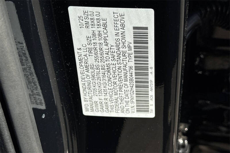 2025 Honda Pilot EX-L