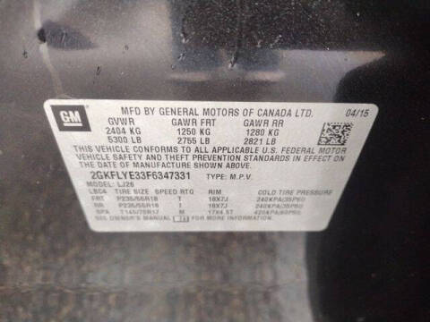 2015 GMC Terrain SLT-2