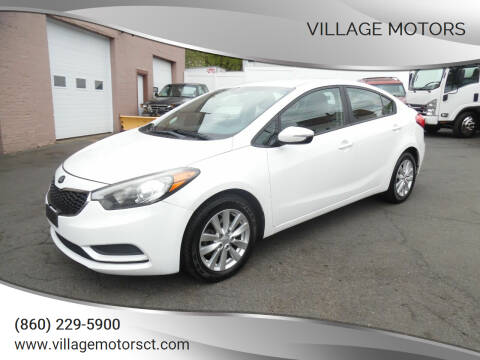 2014 Kia Forte for sale at Village Motors in New Britain CT