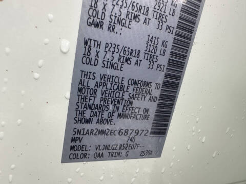 2014 Nissan Pathfinder SL