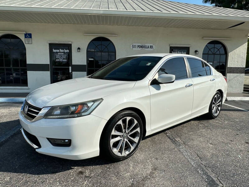 2014 Honda Accord for sale at Supreme Motor Sports in North Fort Myers FL