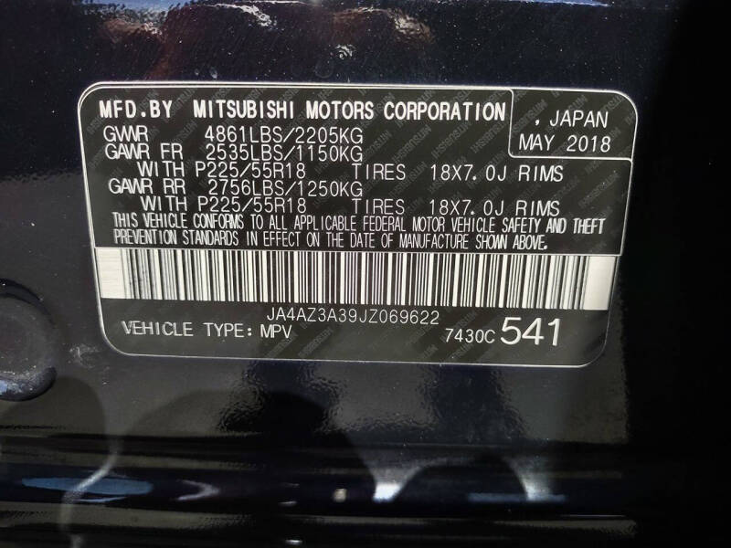 2018 Mitsubishi Outlander SEL