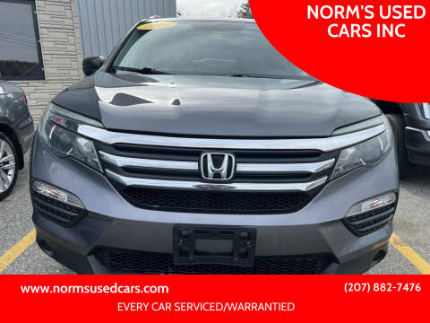 2016 Honda Pilot for sale at NORM'S USED CARS INC in Wiscasset ME