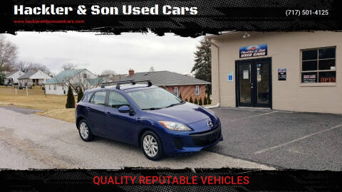 2013 Mazda MAZDA3 for sale at Hackler & Son Used Cars in Red Lion PA