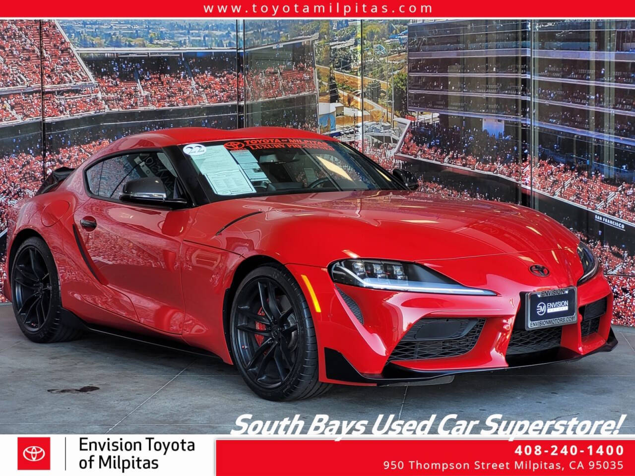 2022 Toyota GR Supra for sale at Envision Toyota of Milpitas in Milpitas, CA