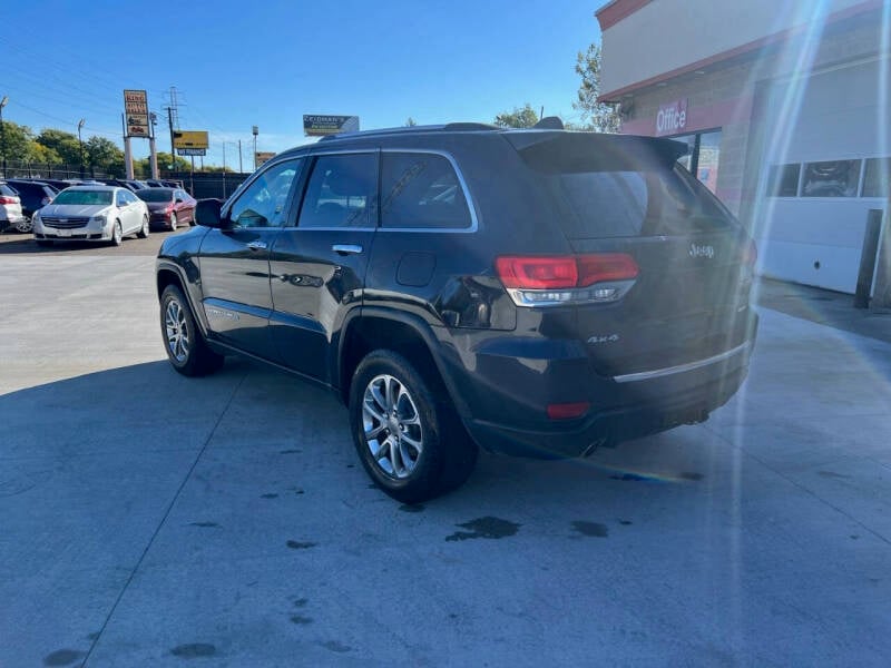 Used 2014 Jeep Grand Cherokee Limited with VIN 1C4RJFBG7EC485910 for sale in Detroit, MI